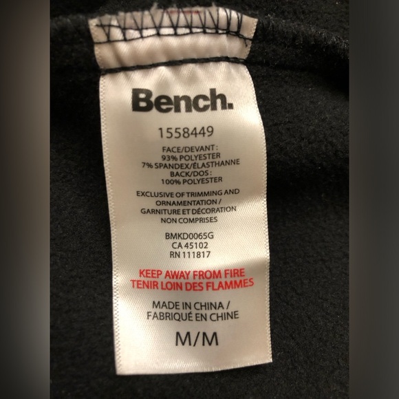 Bench Black Jacket - Picture 3 of 3